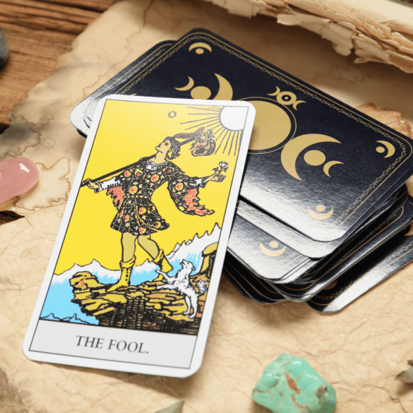 The Fool card in love and feelings